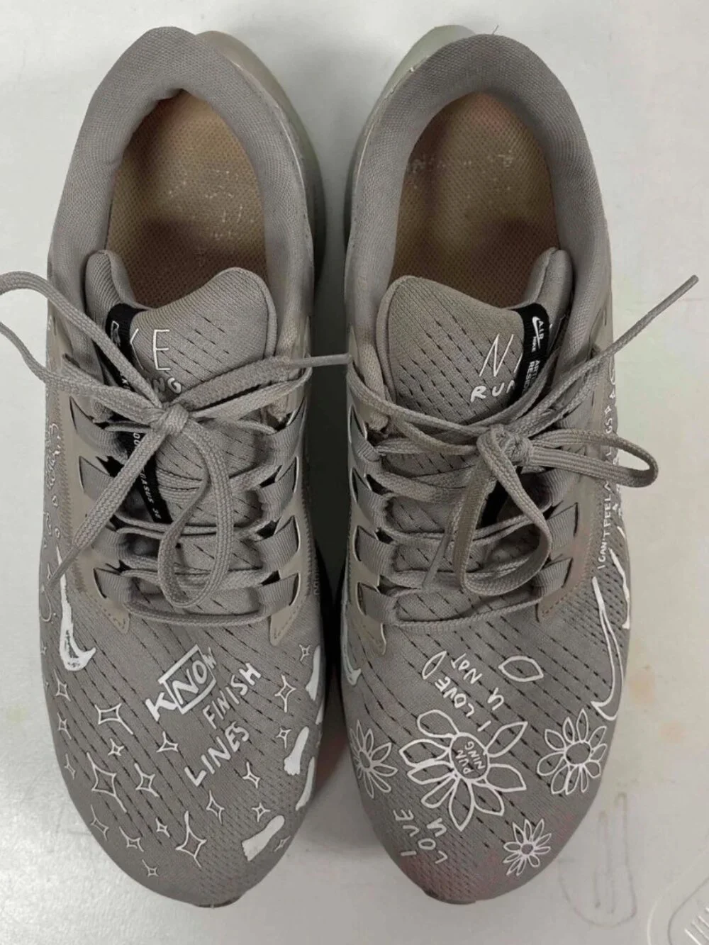 Nike Air Zoom Pegasus 38 Nathan Bell A.I.R. Run To A Magical Place, Size 11.5